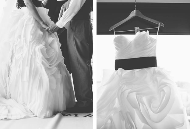 Black and White Wedding 13